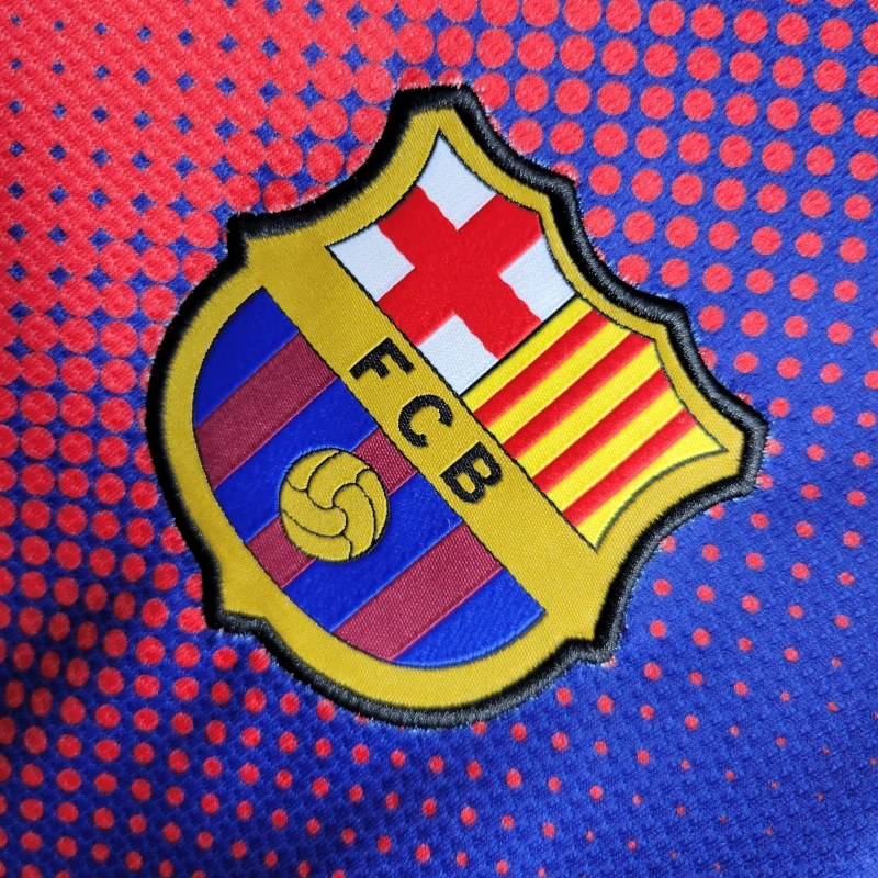 Retro long sleeve Barcelona 12/13 home S-XXL