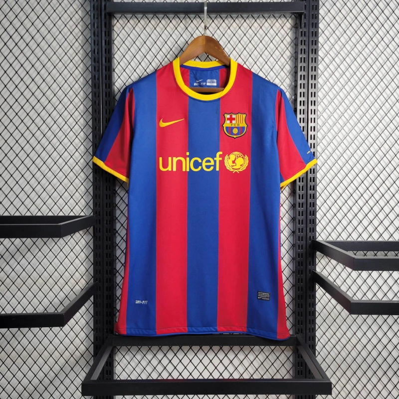 Retro Barcelona 10/11 home S-4XL