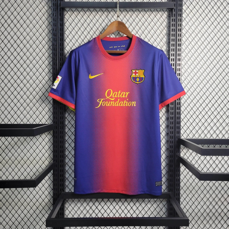 Retro Barcelona 12/13 home S-XXL