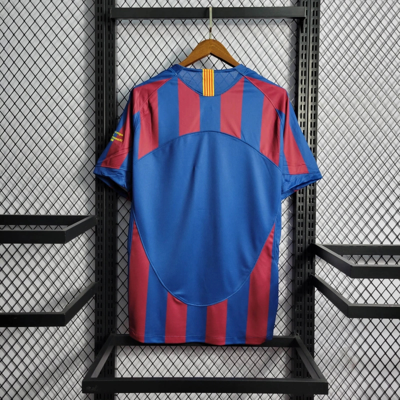 Retro 2006 Barcelona home  Football team shirt Jersey Sports shirt