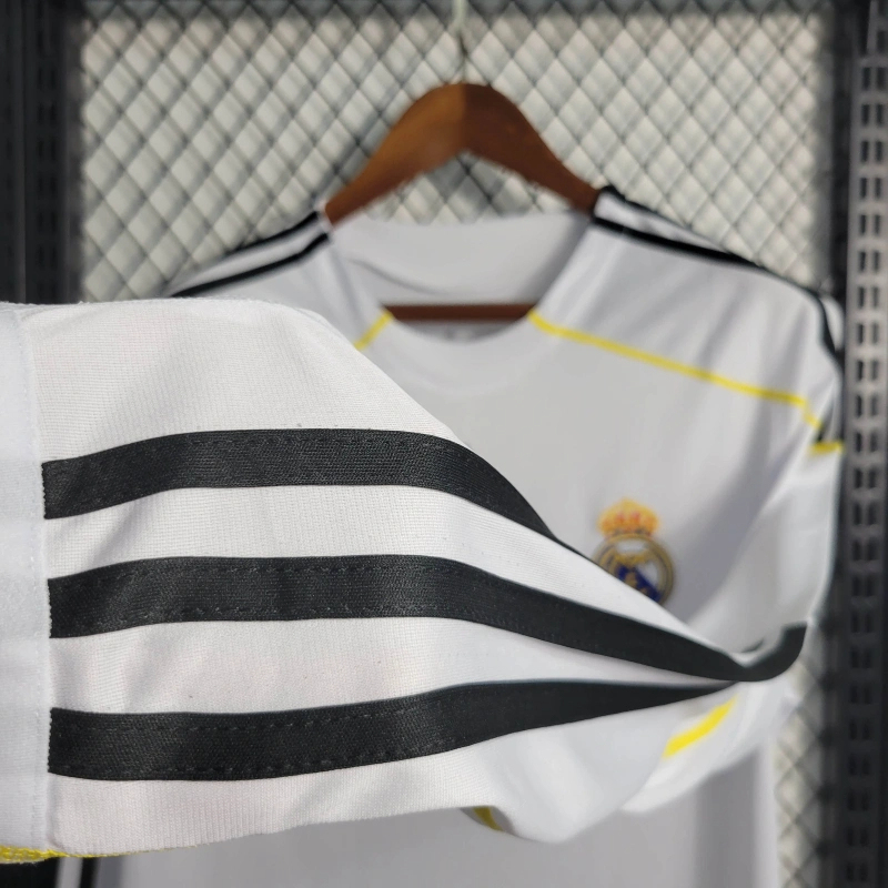 Retro 09/10 Real Madrid Home Long Sleeve Size S-XXL