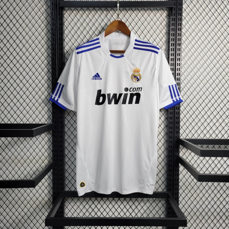 Retro 10/11 Real Madrid Home Size S-XXL