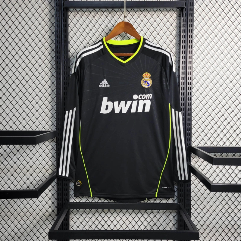 Retro 10/11 Real Madrid away long sleeve size S-XXL