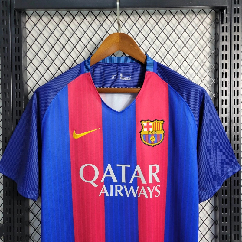Retro 16/17 Barcelona Home Size S-XXL