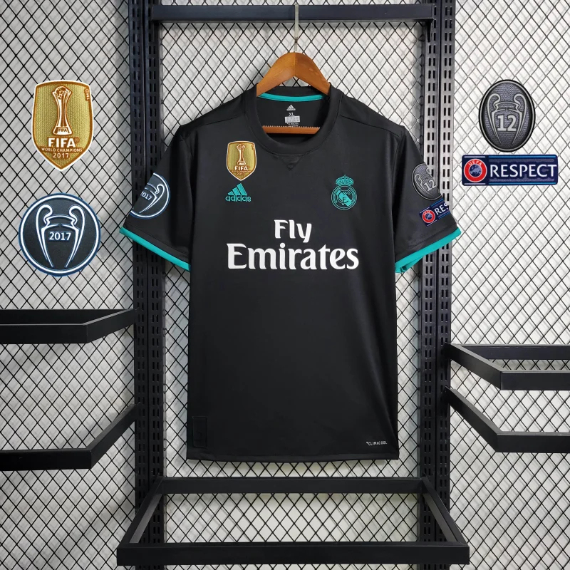 Retro 17/18 Real Madrid Away Size S-XXL