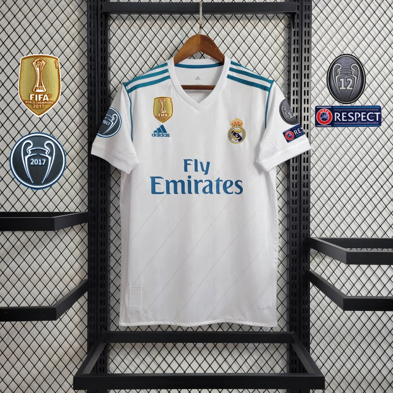 Retro 17/18 Real Madrid home S-XXL