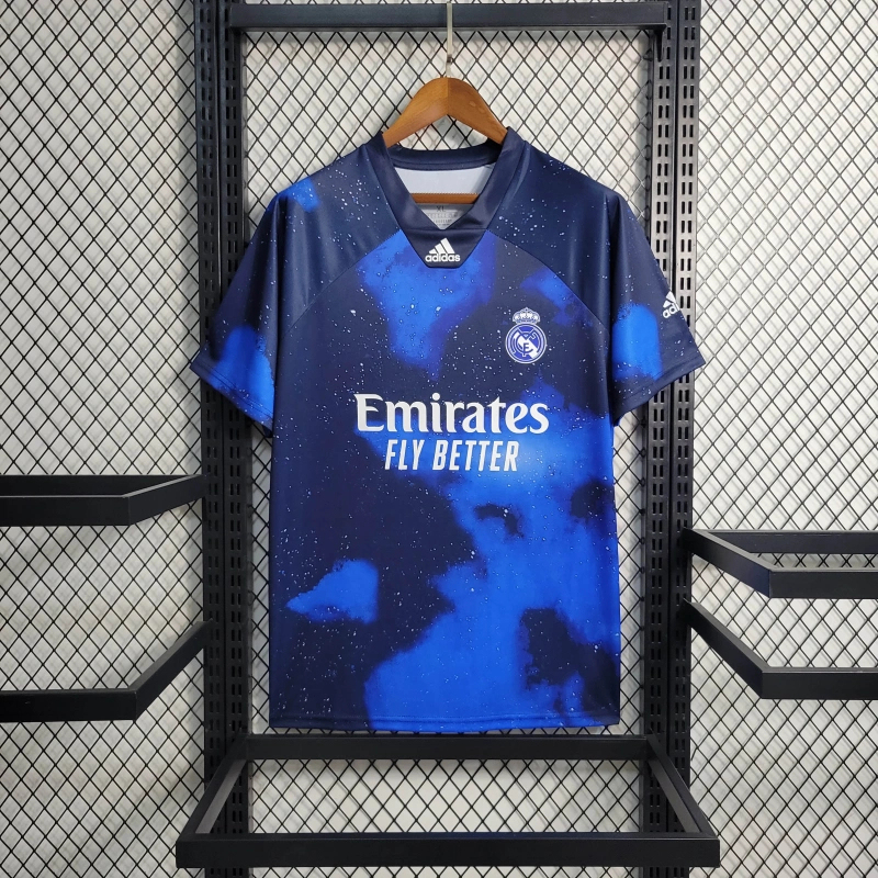 Retro 18/19 Real Madrid Full Sky Star Special Edition Size S-XXL