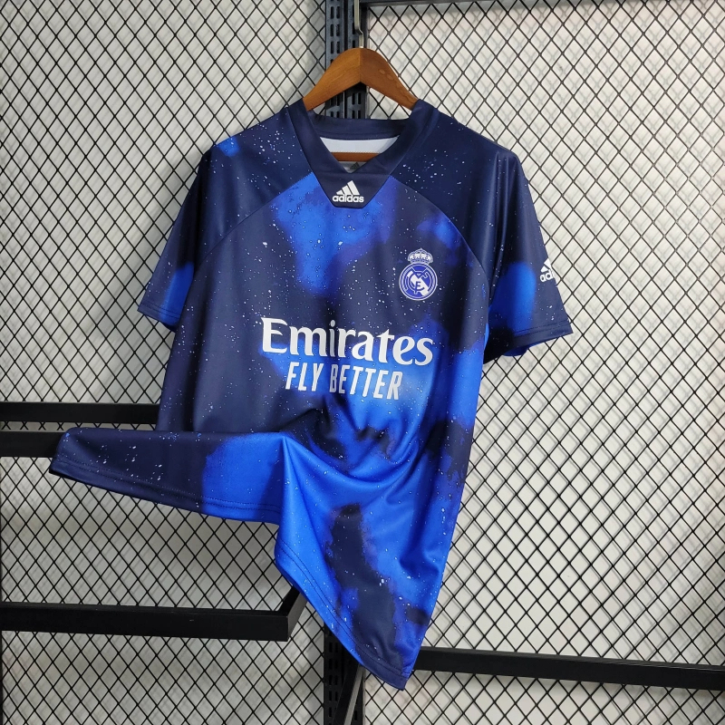 Retro 18/19 Real Madrid Full Sky Star Special Edition Size S-XXL