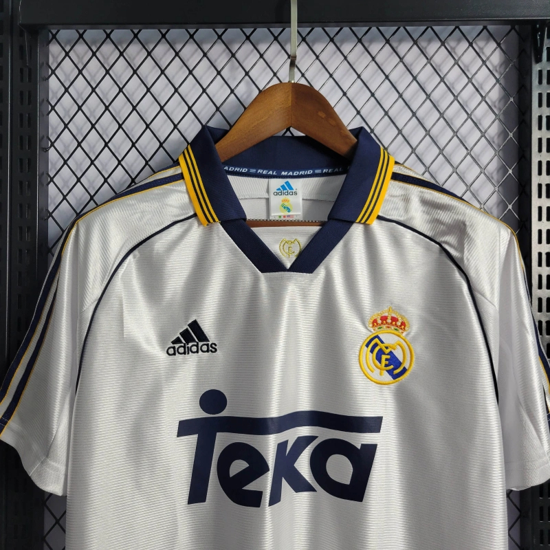 Retro 1998/00 Real Madrid home S-XXL