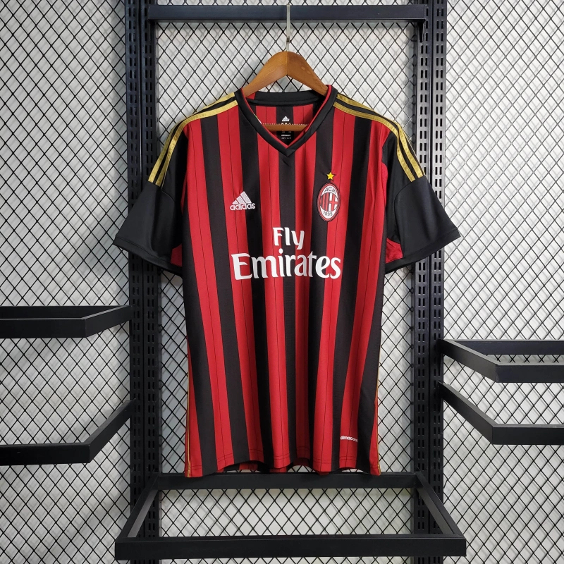 Retro 2013/14 AC Milan Retro Size S-XXL