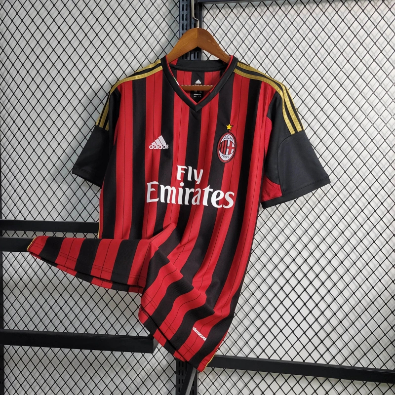 Retro 2013/14 AC Milan Retro Size S-XXL
