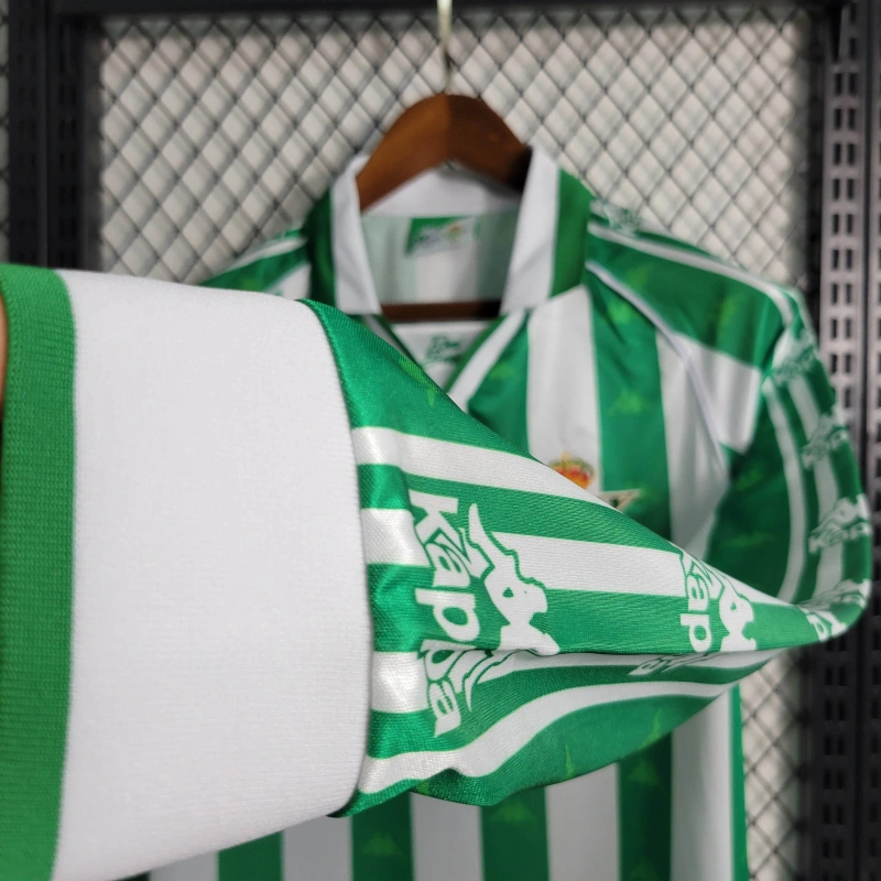 Retro 95/97 Real Betis Home Long Sleeve Size S-XXL