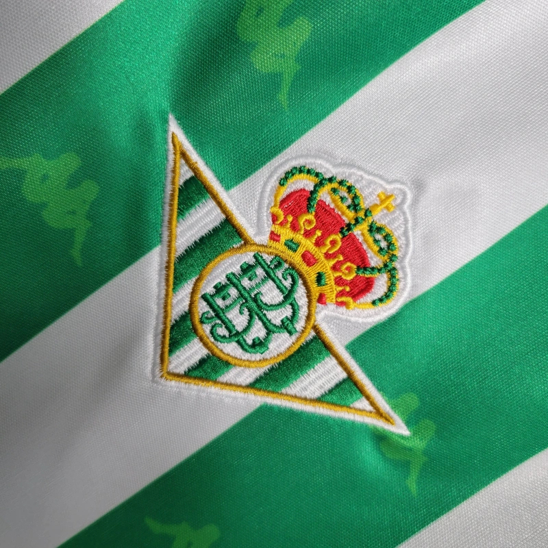 Retro 95/97 Real Betis Home Long Sleeve Size S-XXL