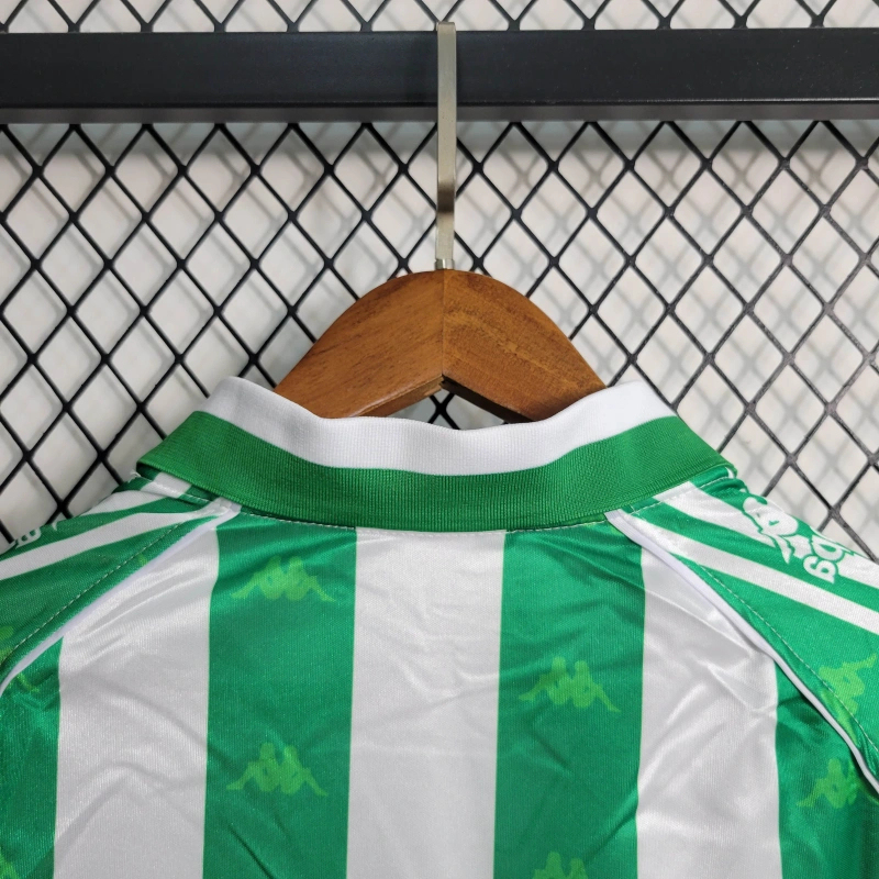 Retro 95/97 Real Betis Home Long Sleeve Size S-XXL