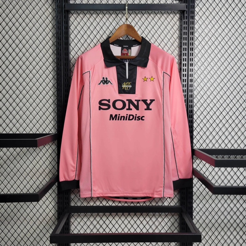 Retro 97/98 Juventus Long sleeve away S-XXL