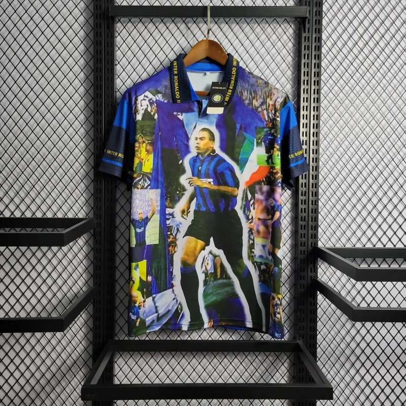 Retro Inter Milan 97/98 Ronaldo Shirt S-XXL