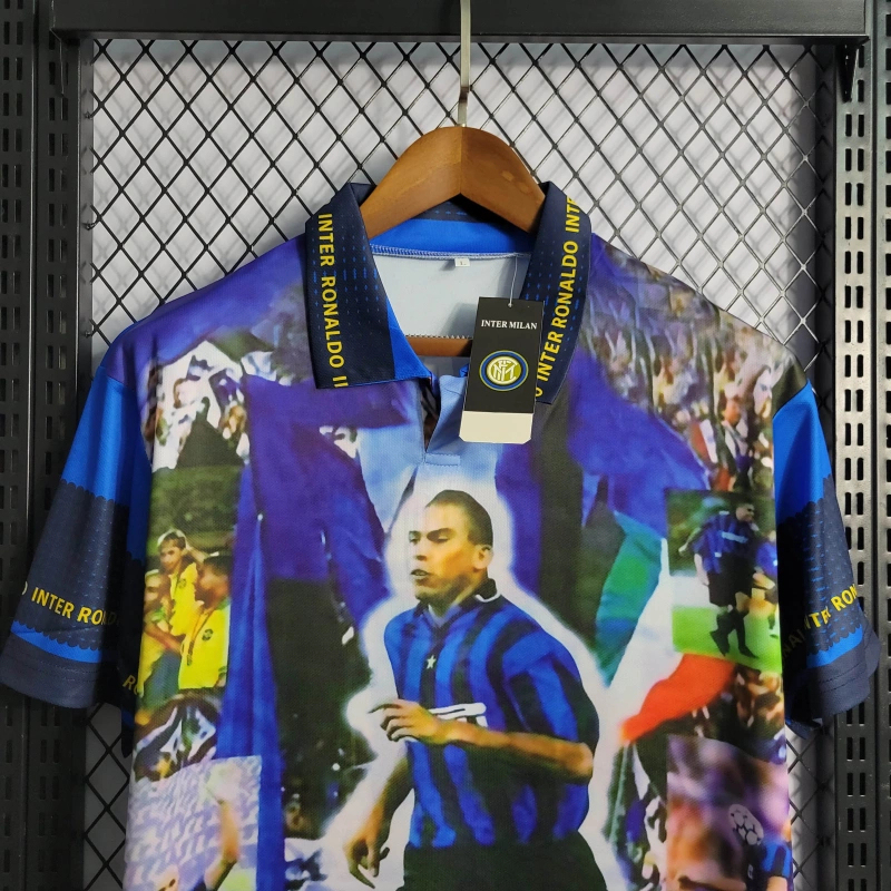 Retro Inter Milan 97/98 Ronaldo Shirt S-XXL