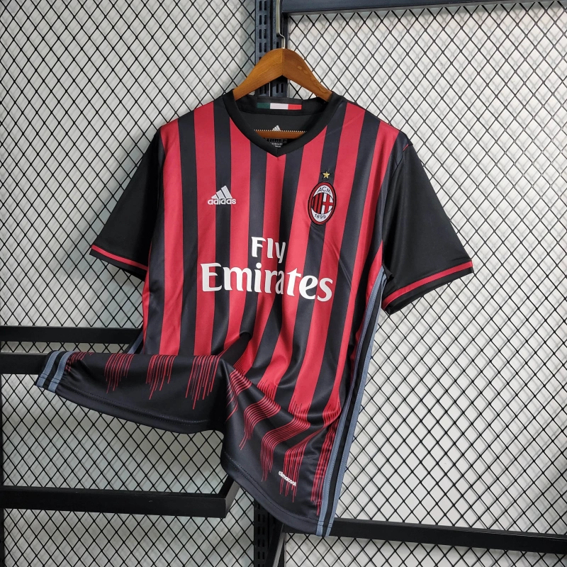 Retro 16/17 AC Milan Home Size S-XXL