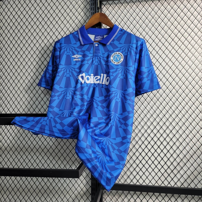 Retro 1991/93 Napoli Home Size S-XXL