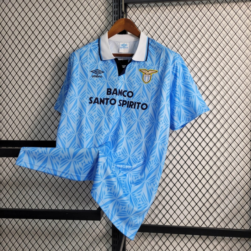 Retro 1991/92 Lazio Home Size S-XXL