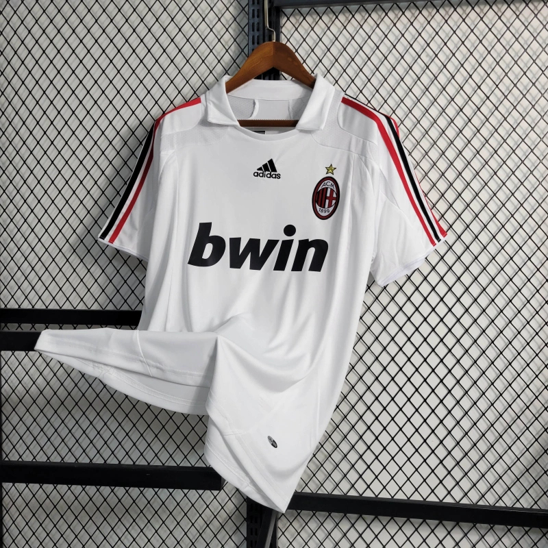 Retro 2007/08 AC Milan Away Size S-XXL