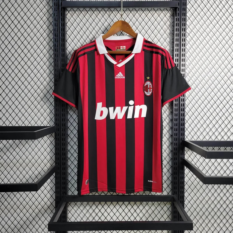 Retro 2009/10 AC Milan Home Size S-XXL