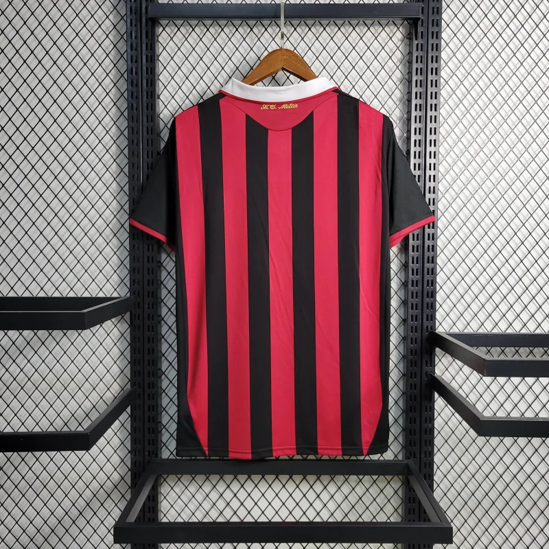 Retro 2009/10 AC Milan Home Size S-XXL