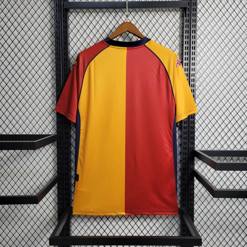 Retro AS Roma 2001/2002 Home Size S-XXL