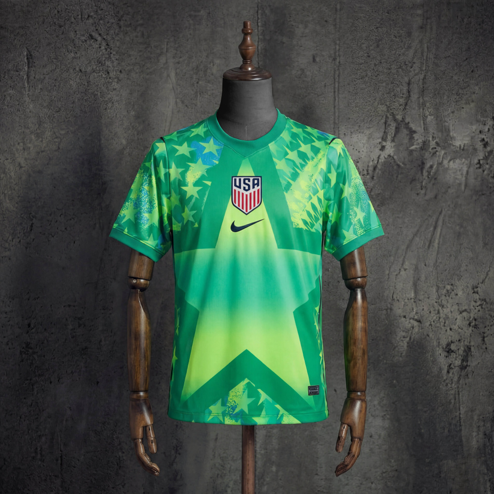 USA  Goalkeeper 2026 Green Jersey S-4XL