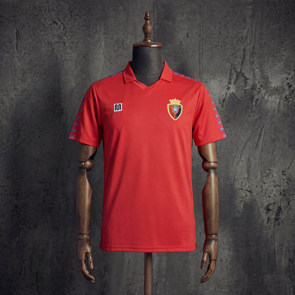 Retro CA Osasuna Home 1983 Jersey — Sizes S–XXL