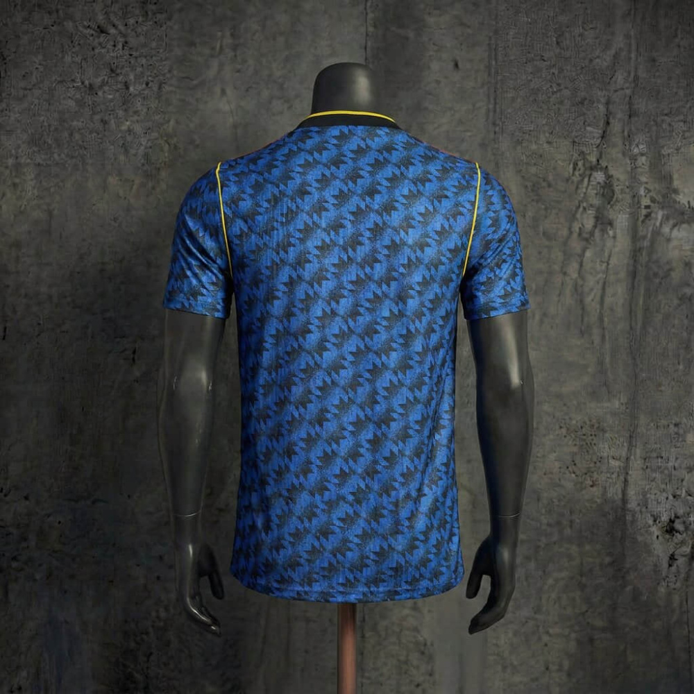 Player Version Manchester United 2026 Retro Casual Blue Jersey S-XXL