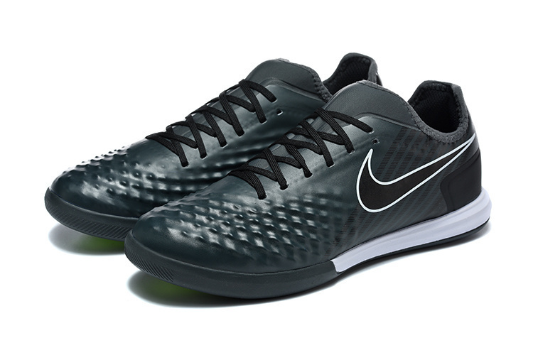 Nike Ghost II Indoor Flat Soccer Shoes with MD Sole and Long-Wave Sole