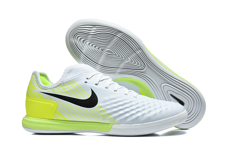 Nike Ghost II Indoor Flat Soccer Shoes with MD Sole and Long-Wave Sole