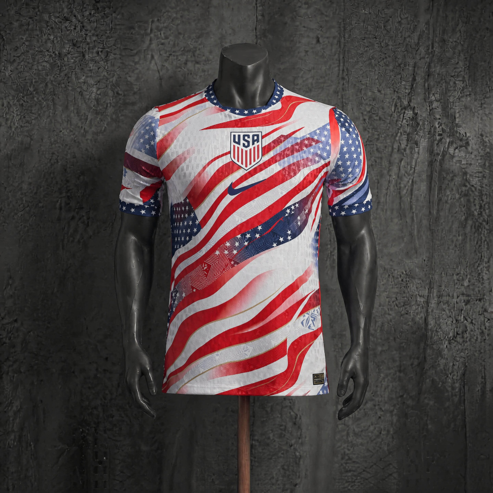 Player USA Flag Print Theme 2026 Sizes S-XXL