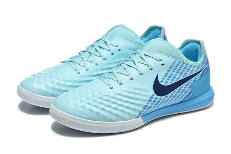 Nike Ghost II Indoor Flat Soccer Shoes with MD Sole and Long-Wave Sole