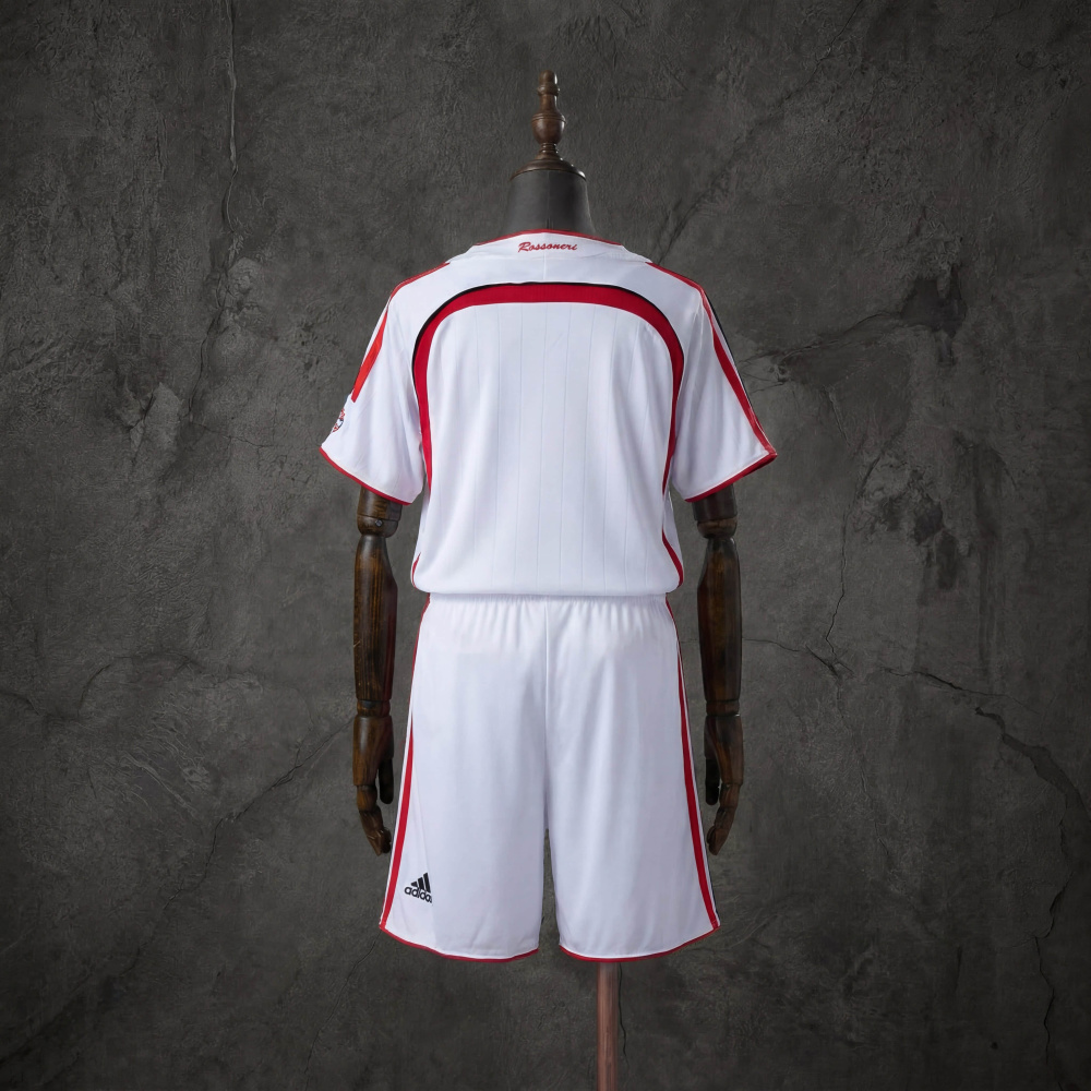 Retro Kids Kit AC Milan 06-07 Away Jersey Size 16-28