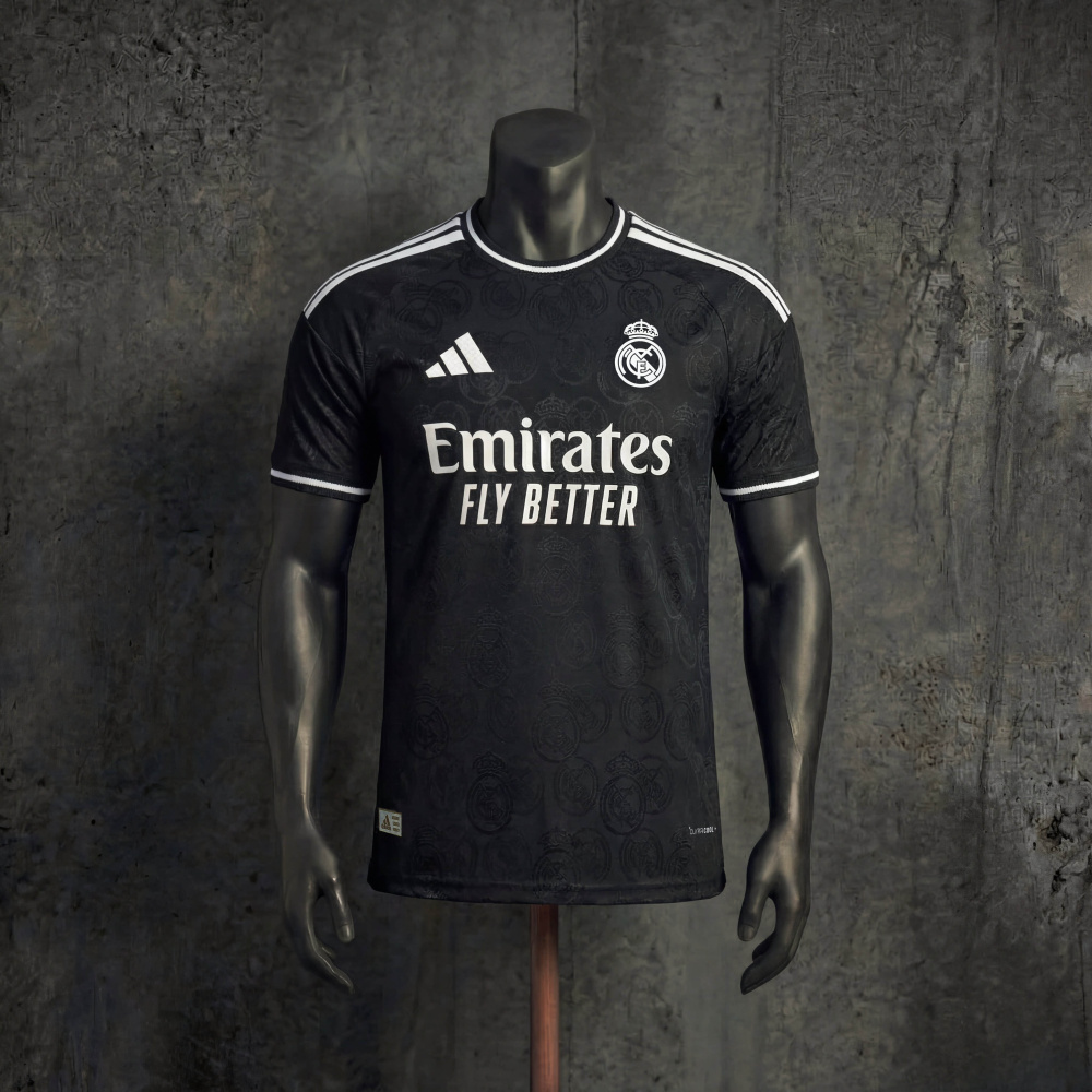 Real Madrid 2026-27 Season Black Player Version Jersey S-XXL