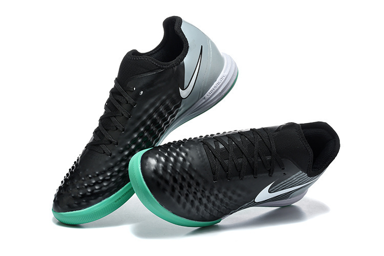 Nike Ghost II Indoor Flat Soccer Shoes with MD Sole and Long-Wave Sole