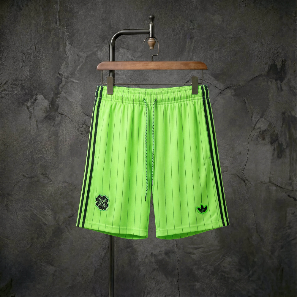 Celtics x adidas Originals striped shorts, sizes S-XXL
