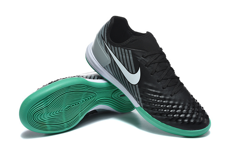 Nike Ghost II Indoor Flat Soccer Shoes with MD Sole and Long-Wave Sole