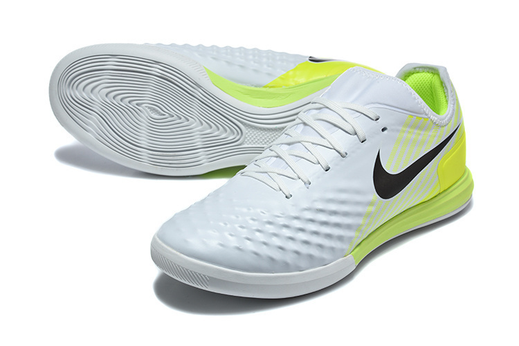 Nike Ghost II Indoor Flat Soccer Shoes with MD Sole and Long-Wave Sole