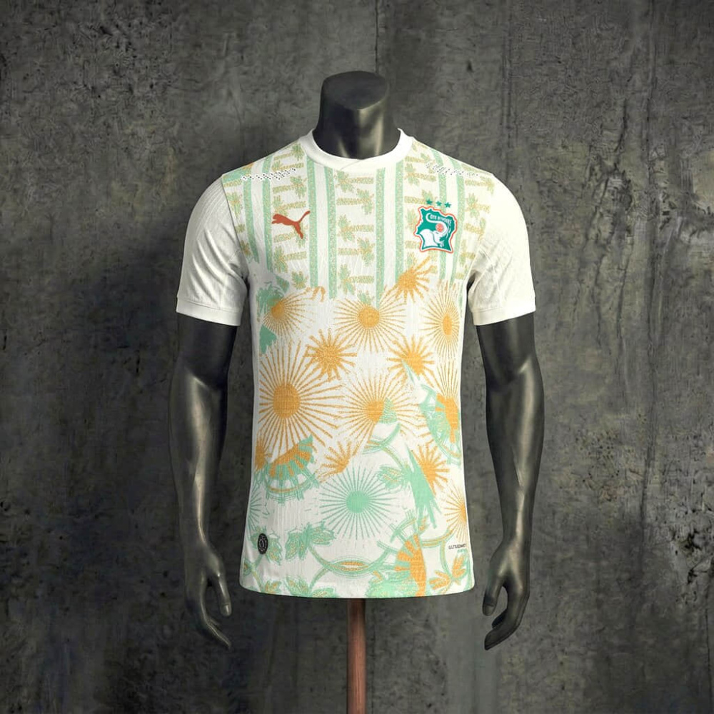 Player CÔTE D'IVOIRE Away 2026 Jersey Sizes S-3XL