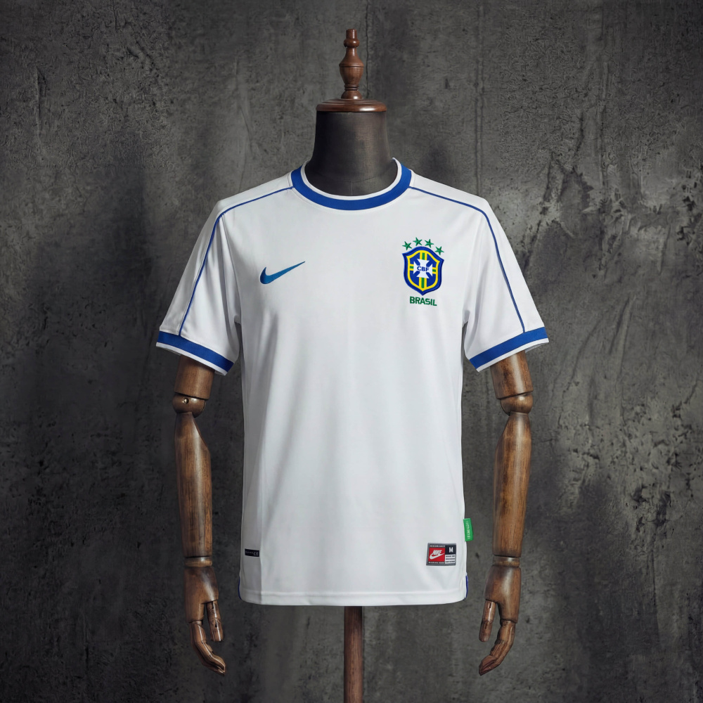 Retro Brazil Away 1998 Jersey S-XXL