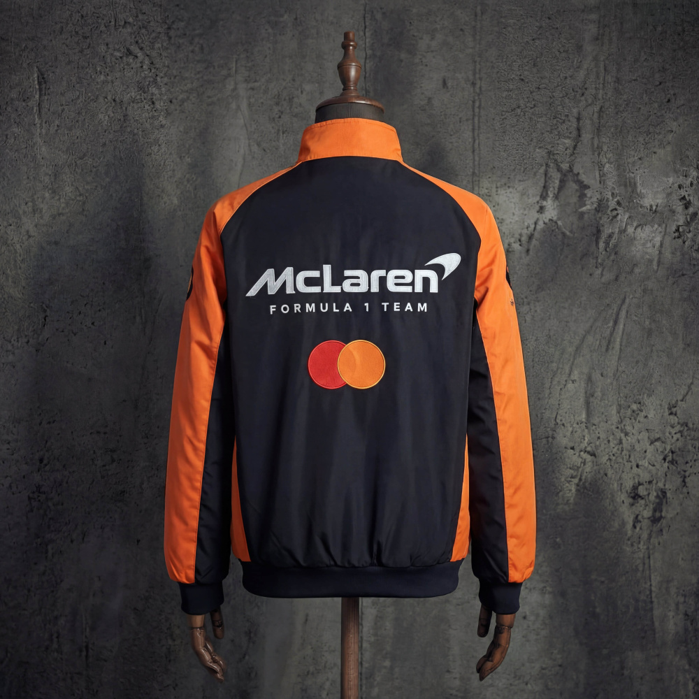 McLaren F1 2025 Team Replica Vintage Racing Jacket