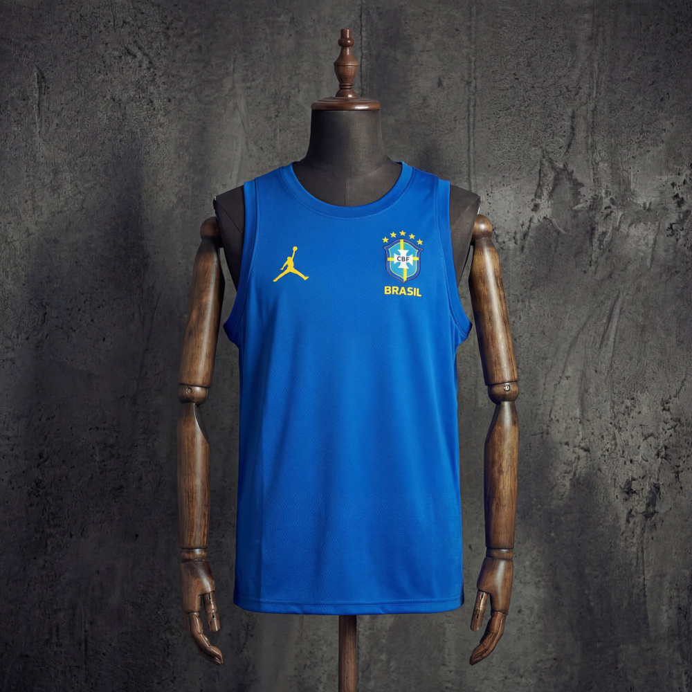 Brazil 2026 Training Vest Blue S-4XL