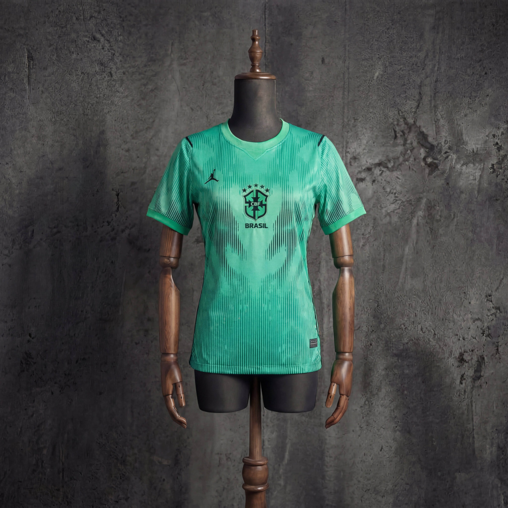 Brazil Women's National Team 2026 World Cup Mint Green Training Jersey S-XXL