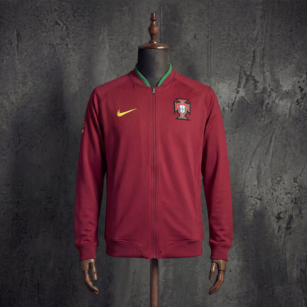 Retro Windbreaker Jacket – Portugal 2006 Kit (Sizes S–XXL)