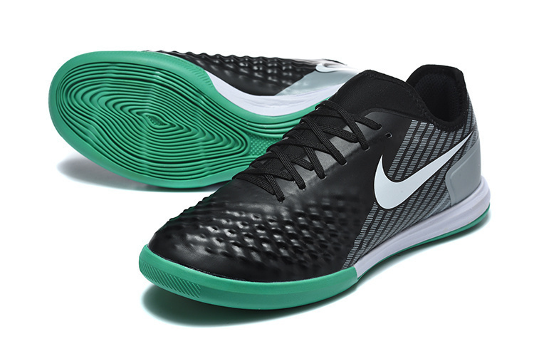 Nike Ghost II Indoor Flat Soccer Shoes with MD Sole and Long-Wave Sole