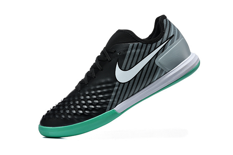 Nike Ghost II Indoor Flat Soccer Shoes with MD Sole and Long-Wave Sole