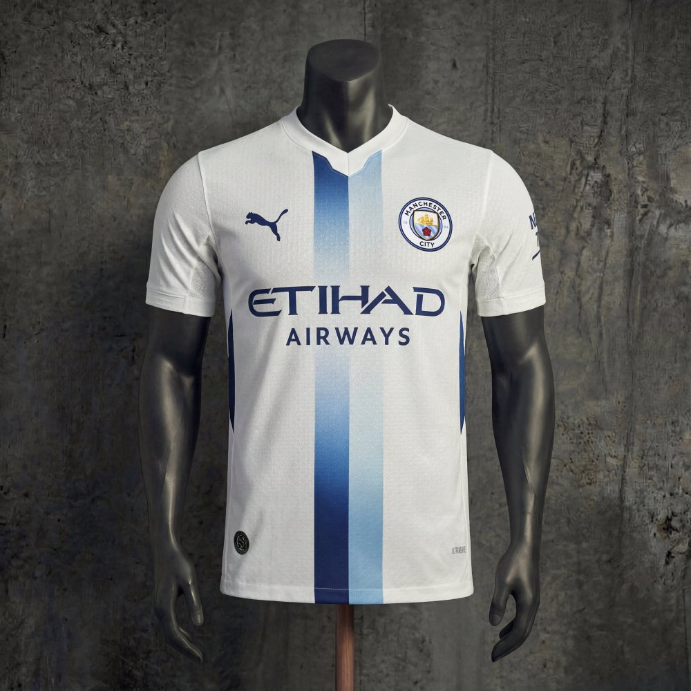 Player Manchester City away 2026-2027 jersey sizes S-XXL